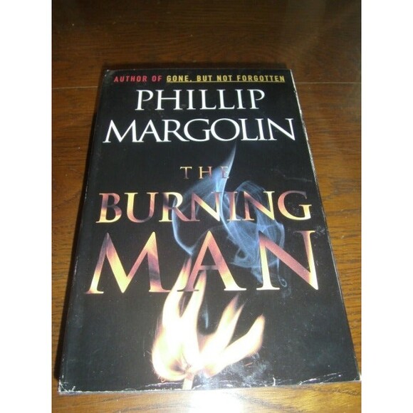 The Burning Man Phillip Margolin HCDJ - Picture 1 of 9